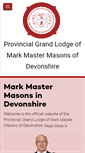 Mobile Screenshot of devonmarkmasons.co.uk